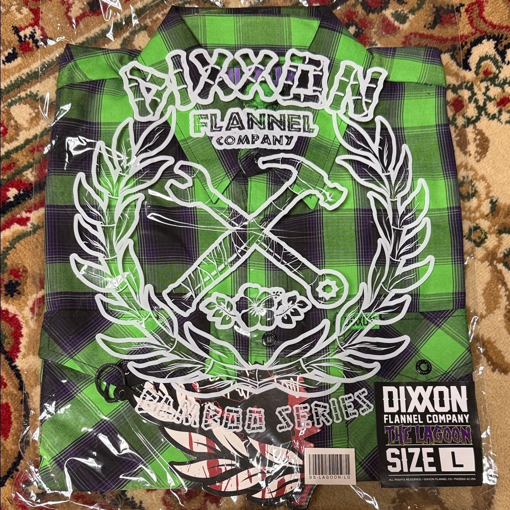 DIXXON Green and Black Plaid Casual Button Down Shirt—The Lagoon SL Bamboo
